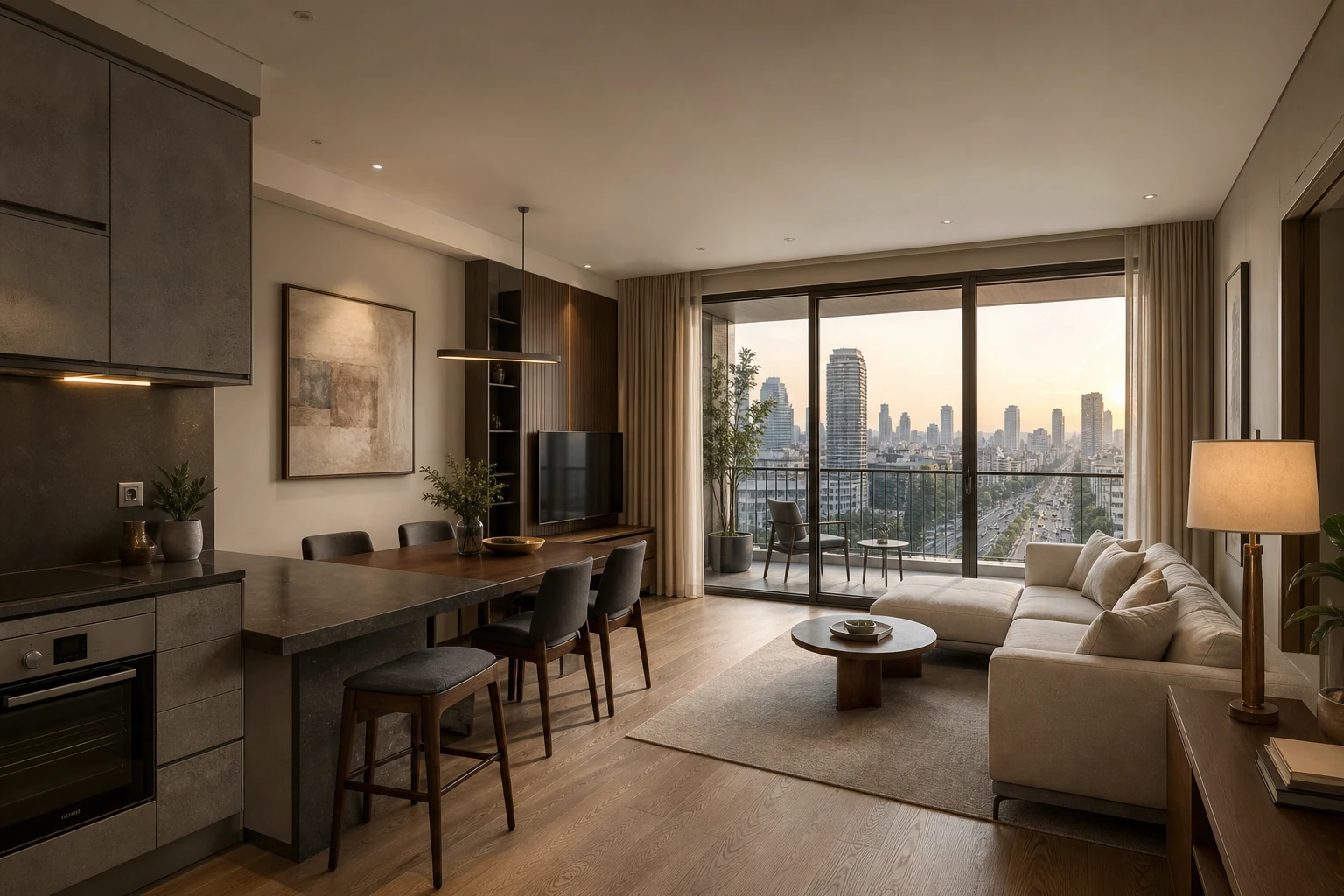 Savesa Residence Ataşehir manzaralı örnek dairesi